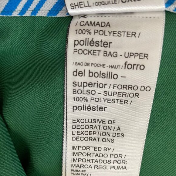 Puma Dealer Elevated Style 8" 100% Poly Golf Shorts 50+ UPF Vine Green Sz 40 NWT - Picture 12 of 13